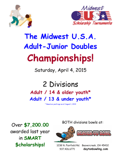 The Midwest USA Adult-Junior Doubles Championships
