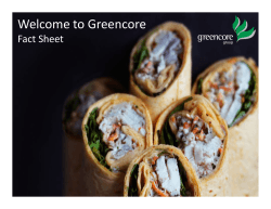 Welcome to Greencore