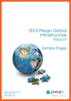 2015 Preqin Global Infrastructure Report
