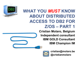 ACCESS TO DB2 FOR