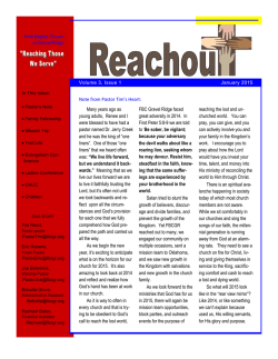 reaching the lost and un