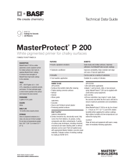 MasterProtect® P 200