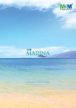 Marina application form
