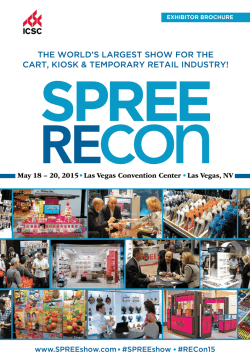 the exhibitor brochure