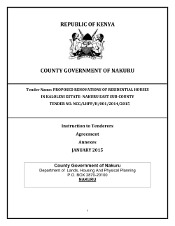 - County Government of Nakuru