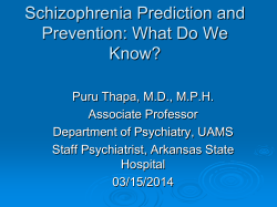 the PowerPoint - Arkansas Psychiatric Society