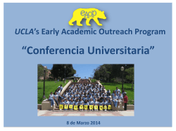 UCLA Early Academic Outreach Program