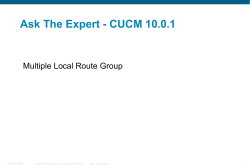 99428-Ask-The-Expert-Multiple_Local_Route_Group