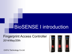 BioSENSE I