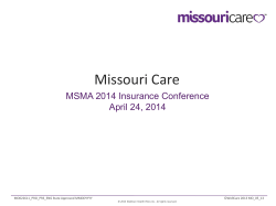 Missouri Care - Missouri State Medical Association