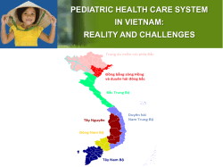 pediatric health care system in vietnam