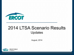 LTSA 8-19-2014 Scenario Results