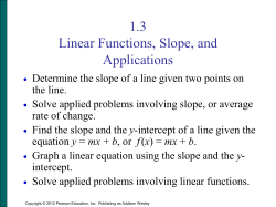 section_1_3slope and linear functions