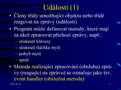 Vývoj desktopových aplikací v C#/.NET