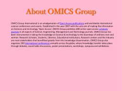 Maria Paola Costi - OMICS Group Conferences