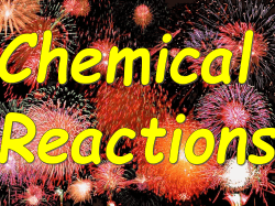 Chemical Reactions  - Mater Academy Charter Middle/ High