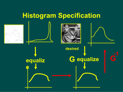 Histogram Specification ppt