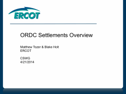 CSWG- ORDC Settlements Details 4-21-2014