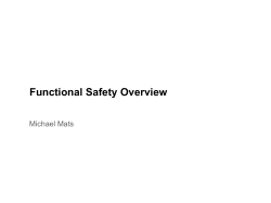 What is Functional Safety?