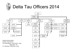 Officer Chart - Gamma Phi Beta Colgate