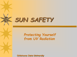 SUN SAFETY - Oklahoma State University