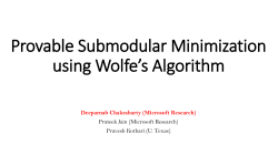 Understanding Wolfe*s Algorithm