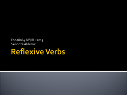 Reflexive Verbs.97