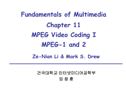 MPEG Video Coding I