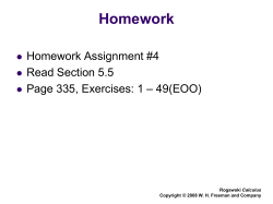 Homework, Page 335