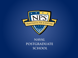 Resident Programs - Naval Postgraduate School