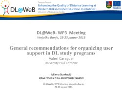 e-tutor - DL@WEB