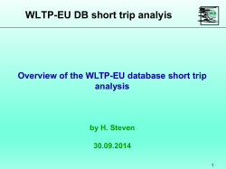 PMP-33-05 WLTP-EU DB ST Analysis.pp…