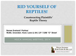 Rid Yourself of Reptiles!