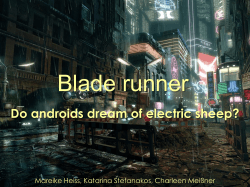 Blade runner - WordPress.com