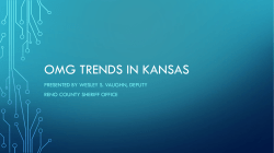OMG Trends in Kansas - Kansas Law Enforcement Training Center