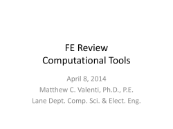 FE Review Computers
