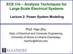 Power Systems - University of Illinois at Urbana