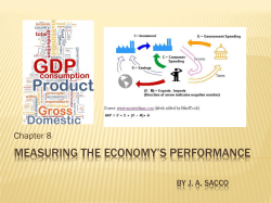 Measuring the Economy*s Performance By J. A. Sacco