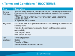 Incoterms Definition