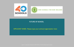 Application for School-Wide Implementation Personalized Learning
