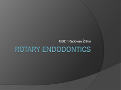 Rotary endodontics