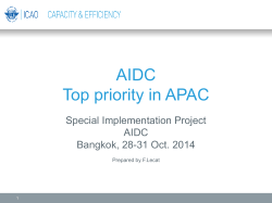 AIDC Top priority in APAC