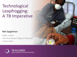 Technological Leapfrogging: A TB Imperative