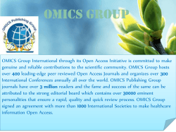 PPT Version - OMICS Group