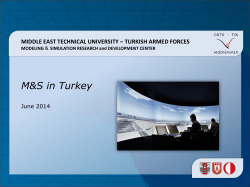 turkish armed forces modeling - Middle East Technical University