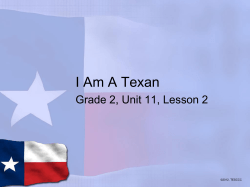 Texas Landmark Powerpoint