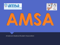 AMSA Introduction