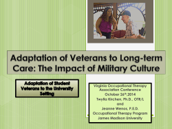 Adaptation of Veterans to Long