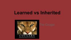 Learned vs Inherited