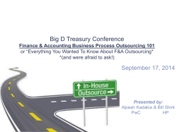 Big D Treasury Conference Dallas, TX Finance
